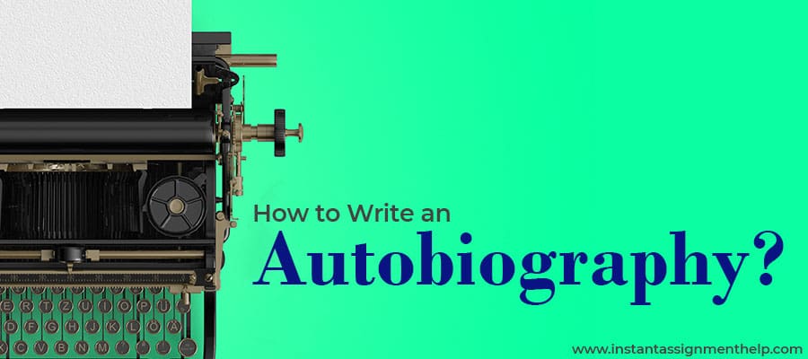 How to Write an Autobiography